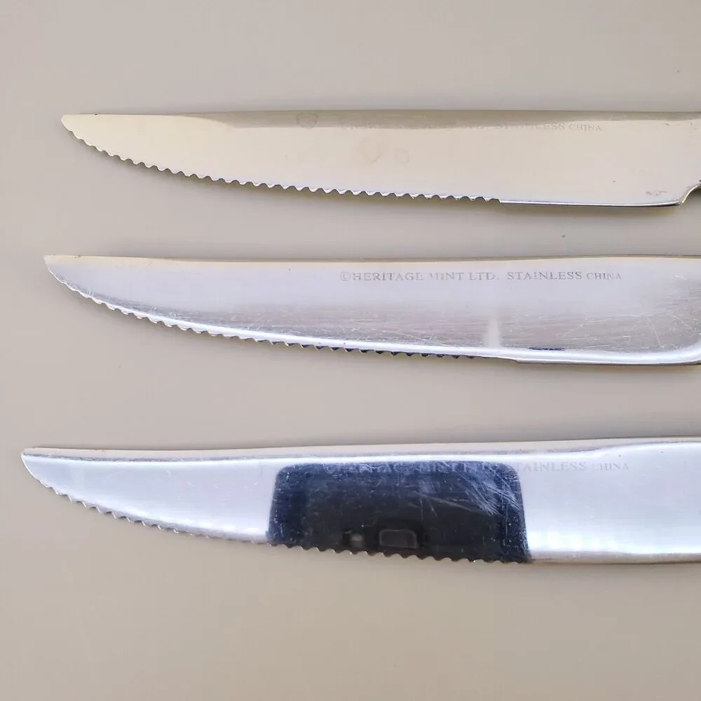 Heritage Mint, Ltd. knives from flatware